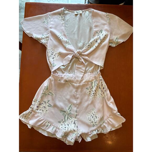 Show Me Your Mumu Riviera Romper Liv Lov Lav Womens Small - Picture 9 of 9